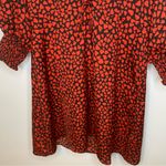 Topshop Red Corset Heart Mini Dress Size 8 Photo 9