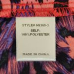 JODIFL  Red and Purple Leopard Print Dress with Full Sleeves Size Large Photo 6