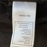 EUC Doma Women's Black‎ Leather Jacket Bomber Elastic Waist, Large Black Photo 10