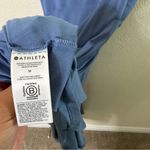 Athleta NWT Santorini Midi Dress Cottage Blue Fit & Flare Jersey Dress Size M Photo 6