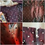 Vintage 50s/60s Full Circle Cocktail Party Dress XS/S Brown Photo 9