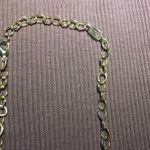 Women's Gold Tone And Blue Bead Necklace A V Max a.v. Max Photo 5
