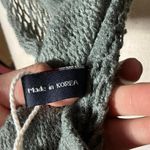 Womens Fairycore Knit Fringe Shawl Wrap Cardigan Boho Gray Grunge Size undefined Photo 3