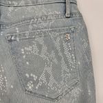 Black Orchid  Skinny Jeans Womens 25 Mid  Rise Light Blue‎ Denim Photo 11