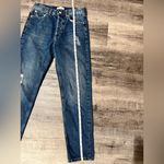 ANINE BING  Peyton High Rise Jeans in Navy Photo 7