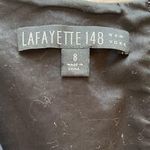 Lafayette 148 New York Dark Wash Jean Denim Style Dress Sz 8 Photo 9
