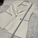 Veronica Beard Iconic Scuba Dickey Blazer Jacket in White Size 6 Photo 4