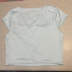 Live in the Moment baby blue crop top Photo 2