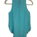 Rag and Bone Teal Blue Sleeveless Double Layer Tank Blouse Size XXS Photo 1