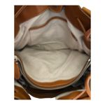 Michael Kors -LEATHER COGNAC COLOR SATCHEL BAG Photo 11