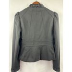 INC Women’s  Black Embellished Tailored Jacket Size Small Photo 2