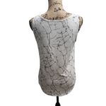 The Limited  Marble‎ Print Sleeveless Tank Top Modern Minimalist Style Photo 1