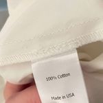 La Ligne Claire Midi Dress in Ivory White Size Medium Photo 6