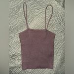 ASOS Noisy May ribbed knit skinny strap top in taupe Photo 1