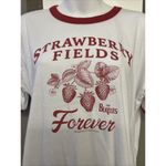 Gap Teen Strawberry Fields By Beatles Cropped Short Sleeve Easy T T Photo 3