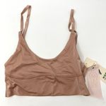 Free People NEW  HAH Copper Rose Cami BrHAH Unpadded Loungewear Boho Bralette S Photo 1
