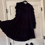 Ulla Johnson ‎ Elsa Dress Lago Deep Purple Size 0 Ruffle Royal Tiered Statement Photo 11