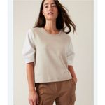 Athleta  Harlow Hybrid Tee Size Small Photo 1