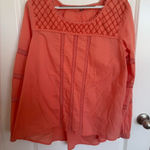 Free People  Beaded Blouse Medium Photo 0