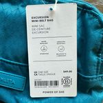 Athleta  Excursion Mini Belt Bag in Pacific Blue NEW Photo 5