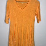 Soft Surroundings  Tunic Top Xs Perfect A Line Orange High‎ Low Fit Flare CPA8 Photo 0