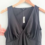 Madewell | NWT | The Ariana Midi Dress | True Black | Sz 0 Photo 4