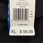 Adidas  Skirt Polar Fleece Noble Purple Drawstring Size XL NWT Photo 7