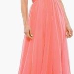 Mac Duggal Ruffle Tiered Cut Out ChiffonGown Photo 0