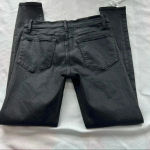 frame denim Frame Le Skinny De Jeanne Noir Coated Jeans size 27 Photo 5