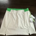 Kyodan  Green and White Mini Skirt Photo 0