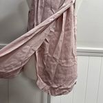 Lunya Washable Silk Sleeveless Tulip Racerback Tank Top Light Pink Medium M Photo 6