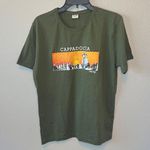 Turkey Travel Cappadocia Graphic TShirt Green Size XL Photo 0