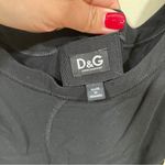 Dolce & Gabbana  Black Ruched Strapless Bodycon Mini Wiggle Dress size 42 Photo 1