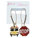 Betsey Johnson  Bus Stop Earrings Photo 2