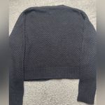 John + Jenn John‎ + Jenn Cropped Dark Academia Grunge Sweater Photo 7