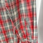 Wrangler  Women Small Red White Plaid Button Up Western Shirt Long Sleeve Stretch Photo 5