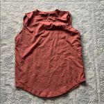 Lululemon  Muscle Tank Top Burnt Rust Orange 6 Photo 0