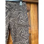 White House | Black Market mid rise, skinny crop animal print size 6 Photo 1