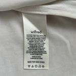 Aritzia Wilfred Only Satin Cowlneck Slip Midi Dress Light Birch XS Extra Small White Photo 7