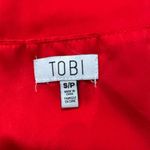 Tobi Red Loose Fit Cropped Tank Top Women’s Small Photo 1