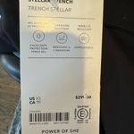 Athleta  NWT Black Women's Stellar Trench Coat Photo 4