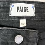 Paige High Rise Hoxton Ankle Black Vintage Blackwood Denim Jeans 30 Photo 10