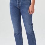 AGOLDE Blue Size 28 Riley Crop Straight Leg Jeans Photo 0