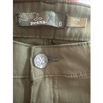 prAna  Women's Cargo Pants Olive Green Slim Fit Utility Outdoor‎ Hiking Size 6 Photo 12