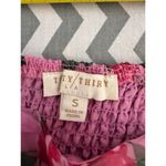 Pink Floral Puff Sleeve Mini Dress Photo 1