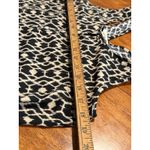 Pink Rose Pink‎ Rose Leopard Print Racerback Tank Top Women's Large Button Front Casual Photo 7