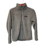 Patagonia Los Gatos 1/4 zip fleece Salt Grey S Pullover Hiking High Pile Photo 11