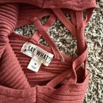 Say What? Bodycon Dress Long Sleeve Photo 2