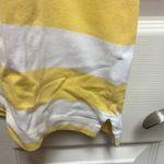 Nautica Yellow and White Striped Polo Photo 5