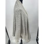 Natural Reflections  Gray Long Open-front Cardigan One Size Photo 3